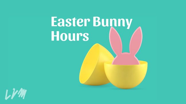 ???? Photos With the Easter Bunny ????