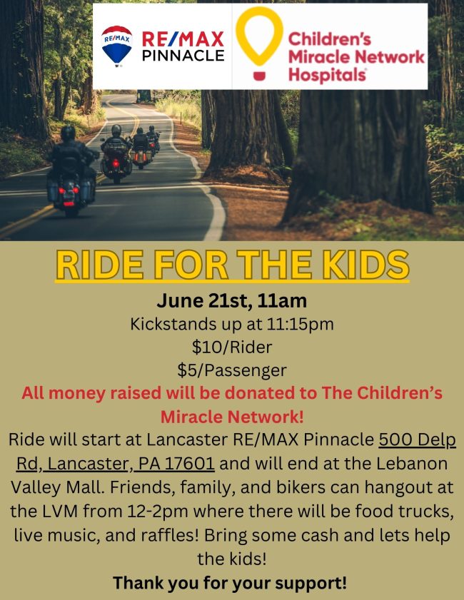 Ride For The Kids